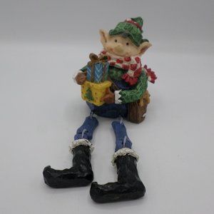 Elf Shelf Sitter Resin Multi Color